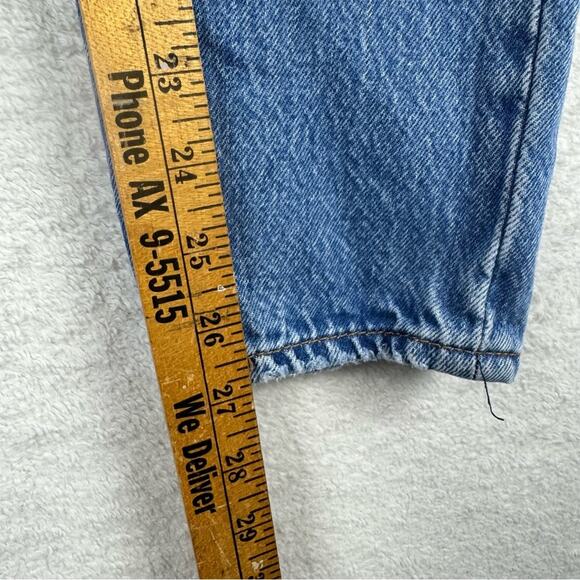 Abercrombie & Fitch Curve Love The Ankle Straight Ultra High Rise Distressed 6R - Picture 14 of 14